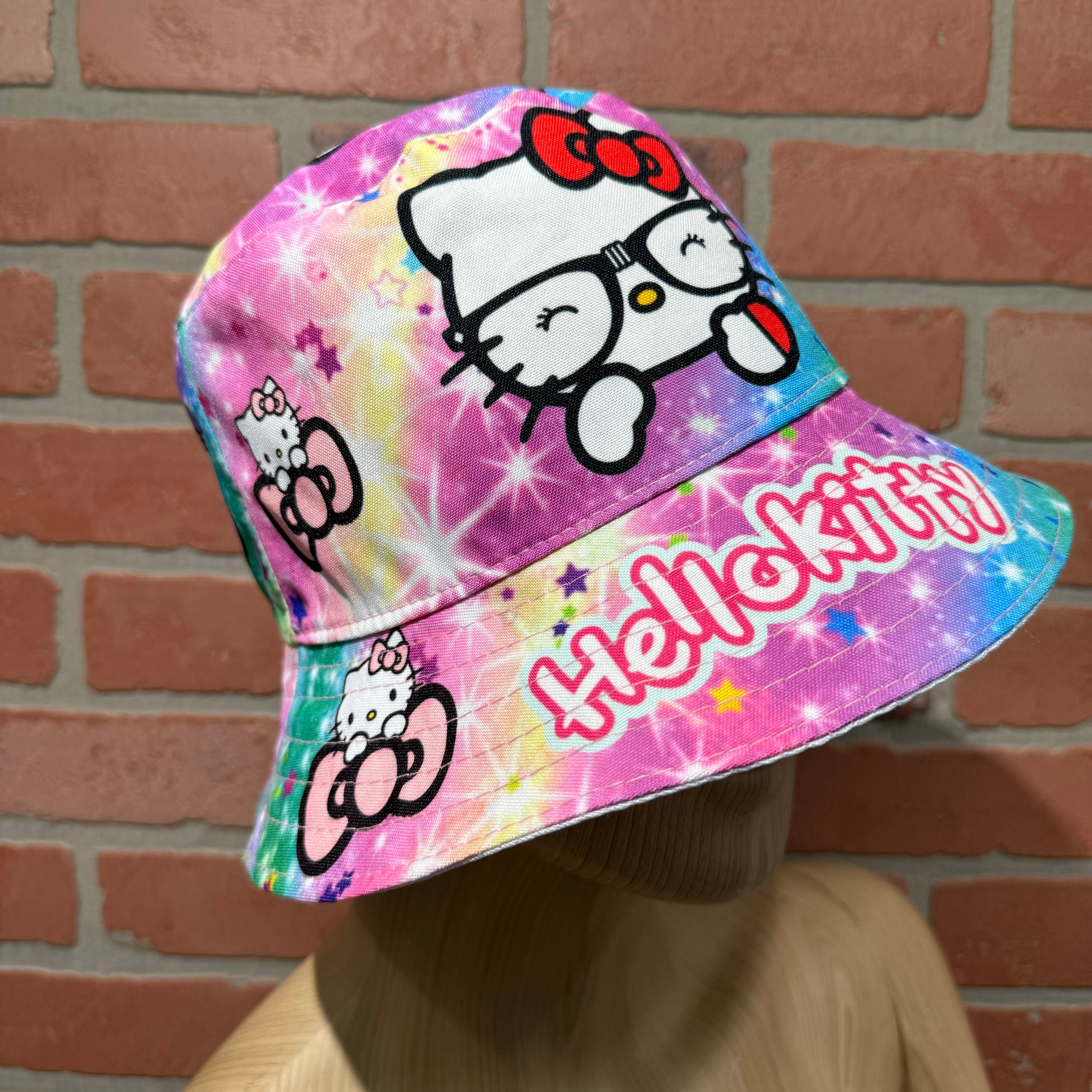 Bucket Hat - Hello Kitty TIE DYE-hotRAGS.com