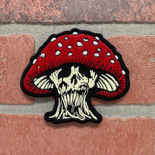 Patch - Mushroom Skull-hotRAGS.com