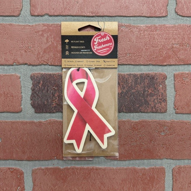 Air Freshener - Pink Ribbon-hotRAGS.com