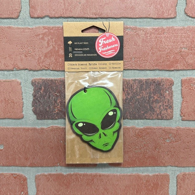 Air Freshener - Alien Head-hotRAGS.com