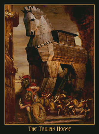 Trojan Horse artwork &copy; 2004 Howard David Johnson