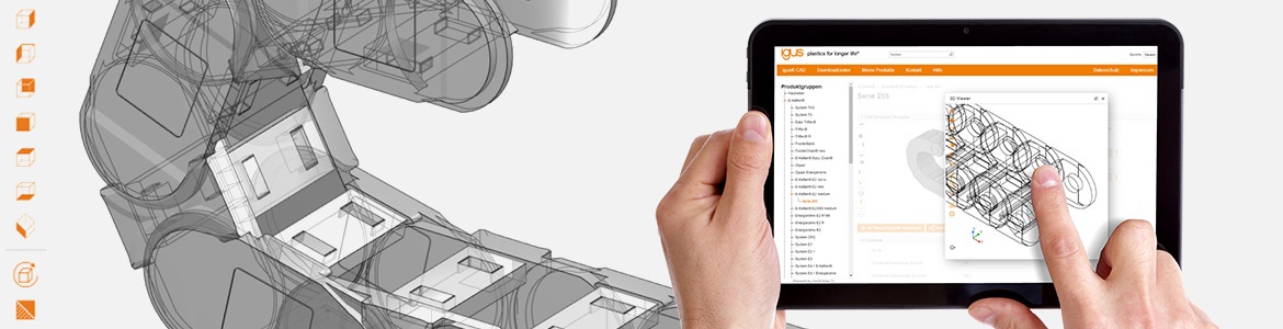 Design energy chains in the 3D CAD portal