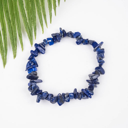 Lapis Lazuli Tumbled Chips Bracelet - InnerVision Crystals