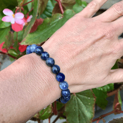 healing sodalite bracelet stone jewelry