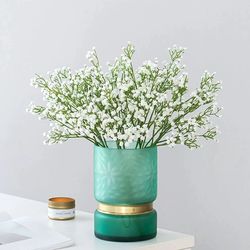 realistic gypsophila bouquets for diy home decor, weddings & more (3 bunches)