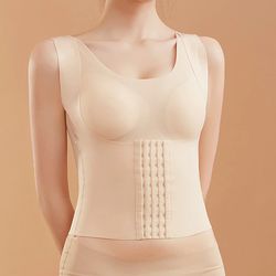 waist buttoned bra shapewear