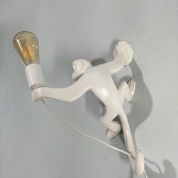 monkey wall lamp