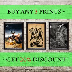 buy any 3 prints - get 20 percent discount!