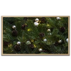 christmas tree samsung frame tv art 4k, instant download, digital download for samsung frame