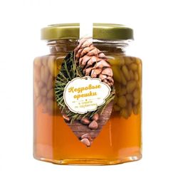 pine nut kernel in dandelion syrup, 220gr.