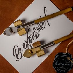 hand made ruling pen for expressive calligraphy