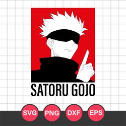 gojo satoru svg, jujutsu kaisen svg, jujutsu kaisen cricut svg, anime svg, anime manga svg, png dxf eps,jk27052354