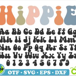 hippie font otf, hippie font svg, retro font ttf, retro font svg, hippie letters svg cricut, hippie shirt svg, 70s font