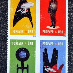 100 star trek 2016 unused us forever first class flowers wedding invitation celebration anniversary env