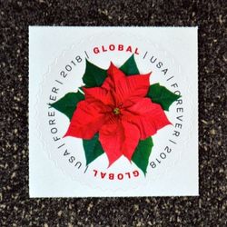 100 global poinsettia 2018 unused us forever first class flowers wedding invitation celebration anniversary envelope gre