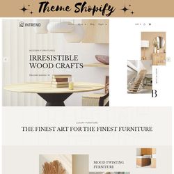 intrend - furniture shopify store
