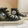 Custom Floral Embroidered Shoes, Handmade Embroidered Converse, Converse Custom, Converse Wreath Flower, Custom Flower Chuck Taylor 1970s - 5.jpg