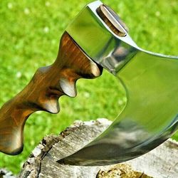 custom handmade high polish carbon steel head viking tomahawk axe