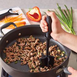 multifunctional heat resistant ground meat smasher