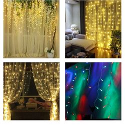 christmas led curtain lights