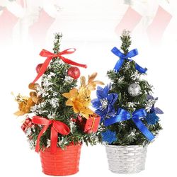 christmas tree christmas tree decoration mini tree gift decorate decorations