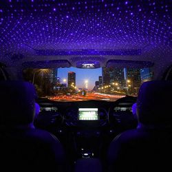 starry sky car interior roof light