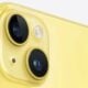 iPhone 14 Plus jaune et capteurs photo