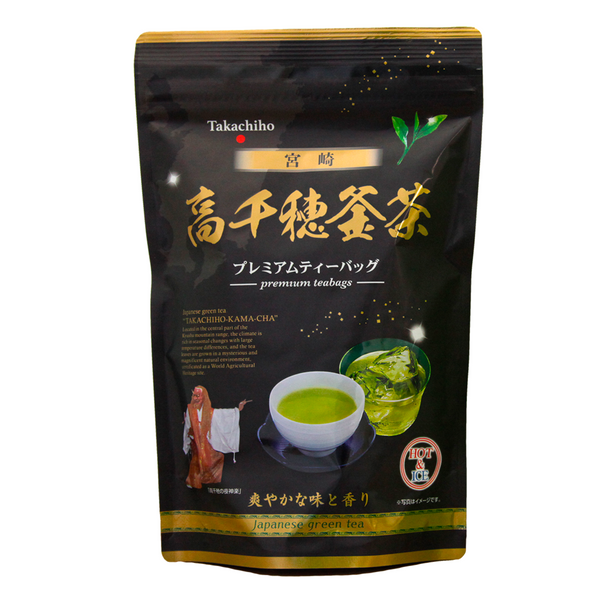 Takachiho Kama-Cha Premium Tea Bags (5g x 20 Bags) by Kashimaen Honpo Miyazaki, Japan - Kurumira Shop