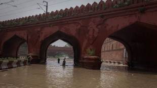 red fort, Delhi Flood