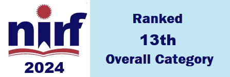 NIRF 13th Rank