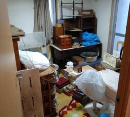 お部屋の片付け 作業前の写真