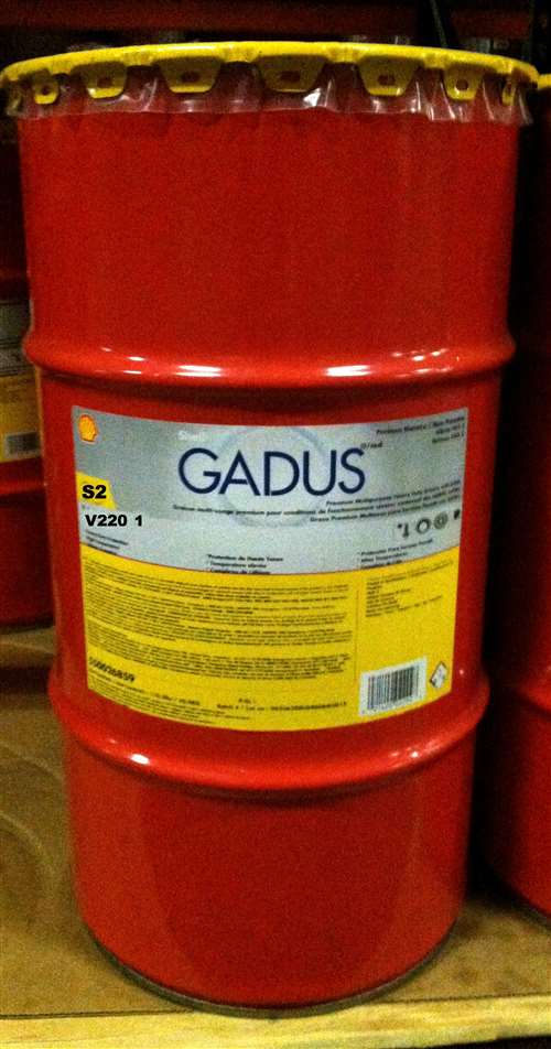 Shell Gadus S2 V220 1 Extreme Pressure Grease - 110 Pound Keg