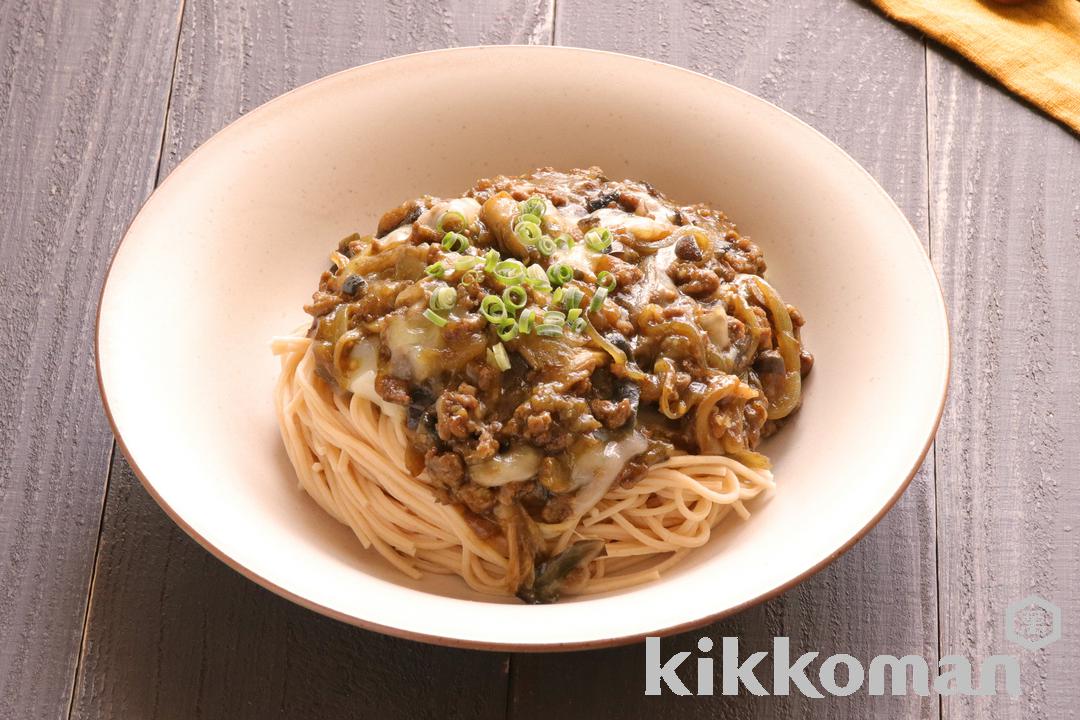 とろとろチーズカレー麺（大豆麺細麺使用）