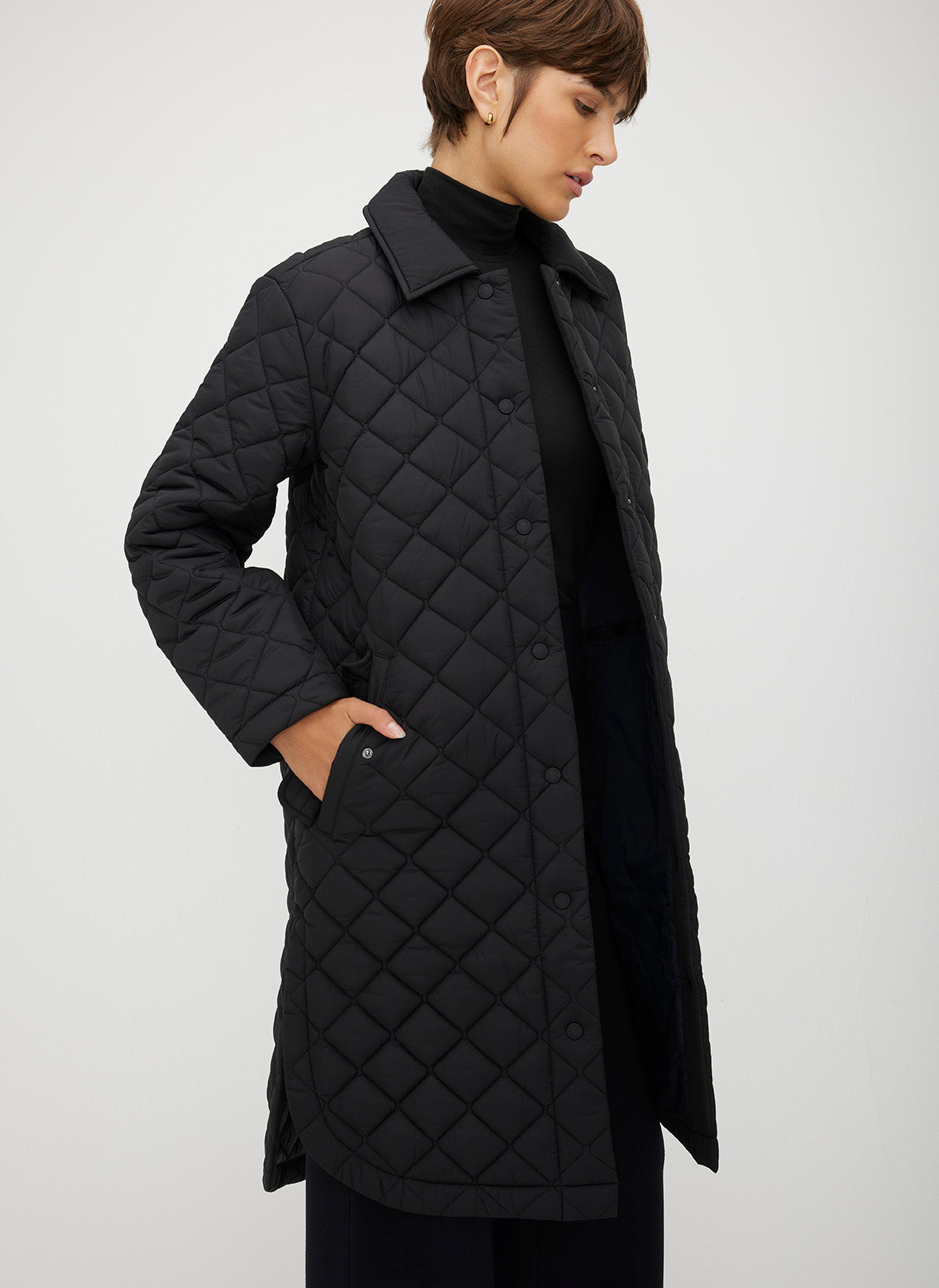 Oslo Recycled Quilted Coat