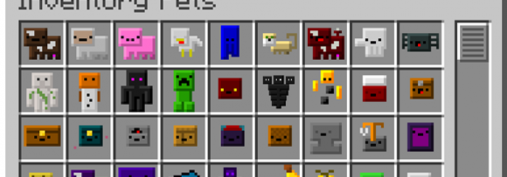 Inventory Pets