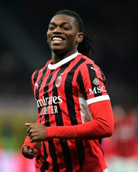 Soccer Football - Serie A - AC Milan v Juventus - San Siro, Milan, Italy - November 23, 2024 AC Milan's Rafael Leao reacts REUTERS/Daniele Mascolo (Reuters)