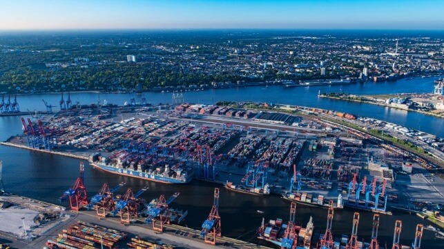 Hamburg port