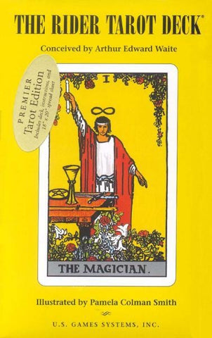 Universal Waite Tarot Deck & Book Set by Pamela Colman Smith & Mary Hanson-Roberts & Arthur Edward Waite