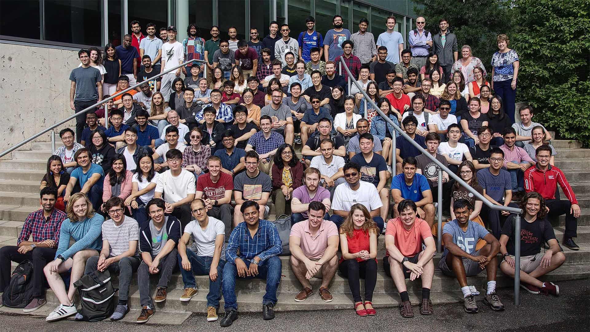 Members of the Machine Learning Department, including faculty, staff, and students.