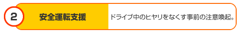 安全運転支援