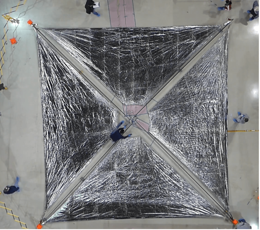 NASA is developing new deployable structures and materials technologies for solar sail propulsion systems destined for future low-cost deep space missions. Just as a sailboat is powered by wind in a sail, solar sails employ the pressure of sunlight for propulsion, eliminating the need for conventional rocket propellant.