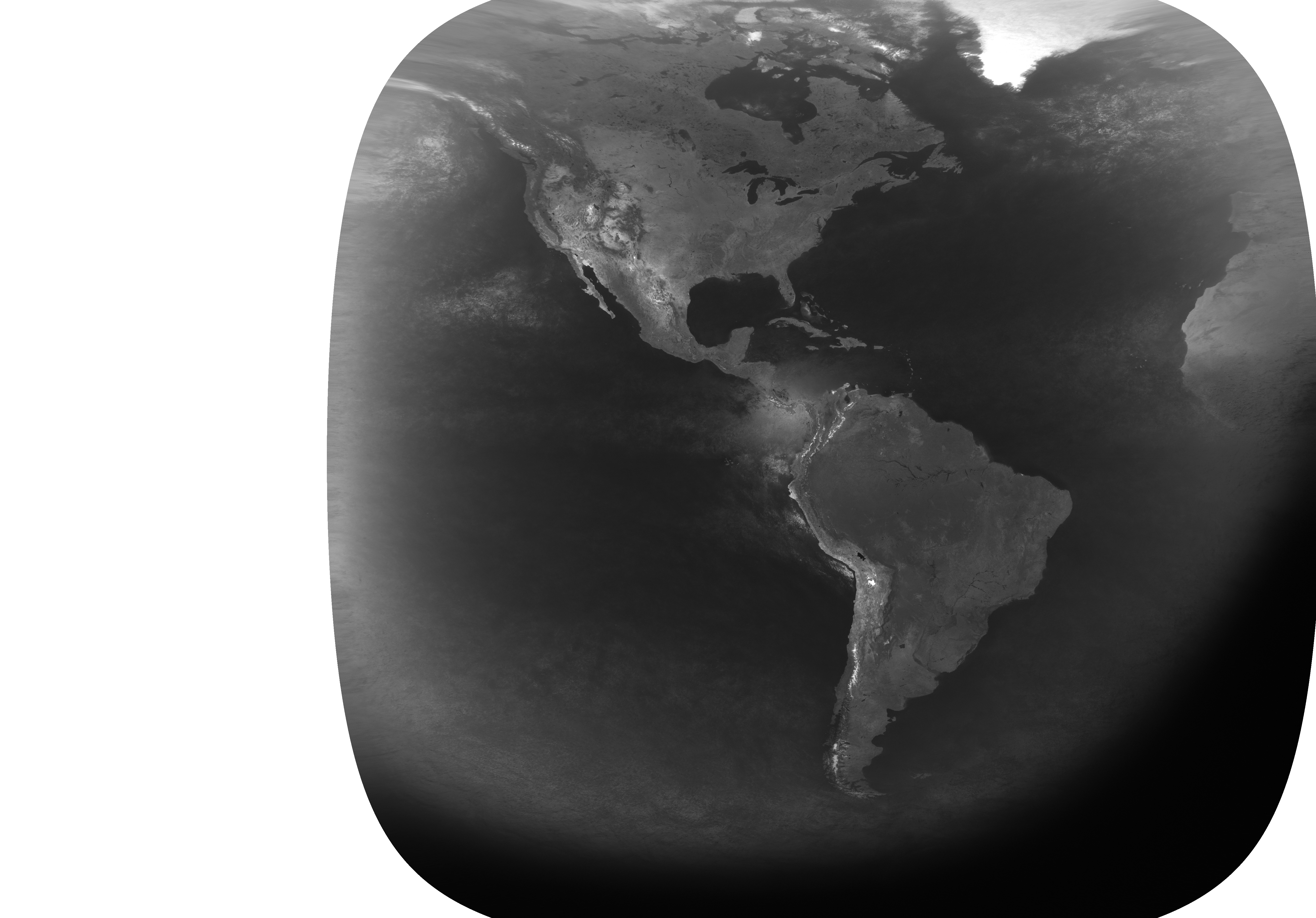 Sample GridSat-GOES data