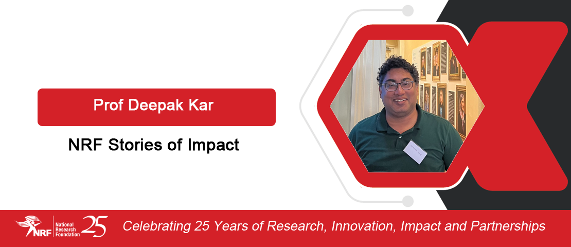 NRF 25 years: Prof Deepak Kar