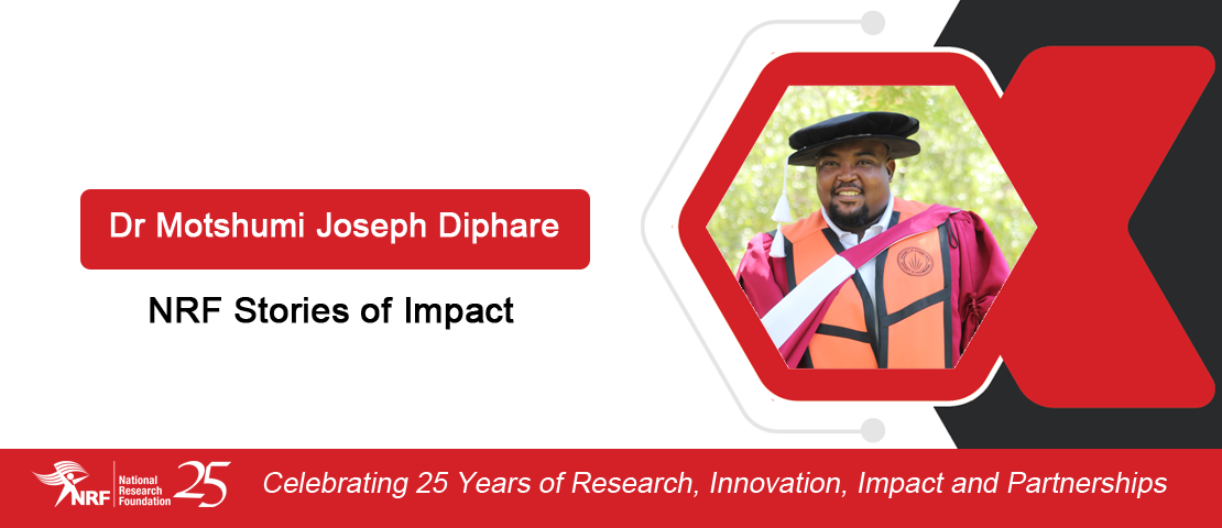 NRF 25 years: Dr Motshumi Joseph Diphare