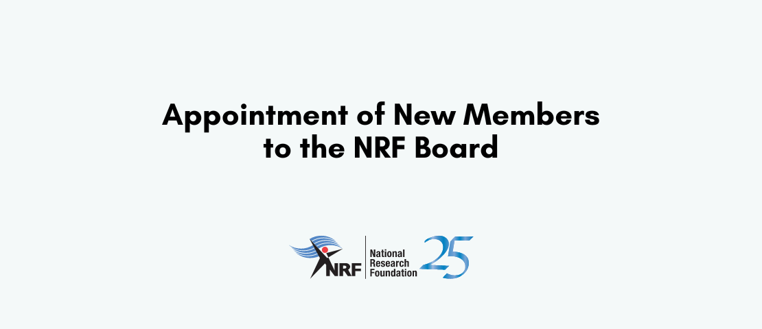 Appointment of New Members to the NRF Board