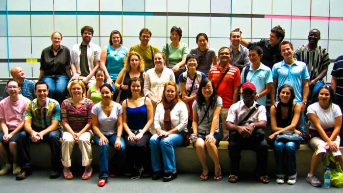 Group photo of the 2007 SDP students.