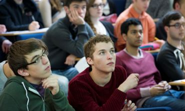 Image of students in a lecture