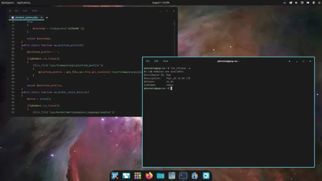 COSMIC desktop