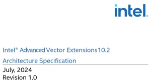 Intel Publishes AVX10.2 Documentation, GCC Compiler Enablement Begins For AVX10.2