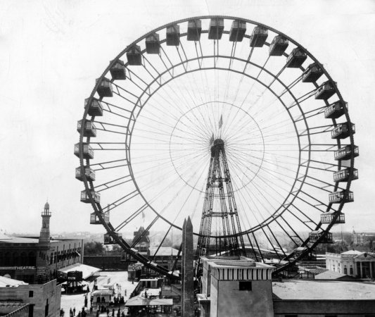 a ferris wheel